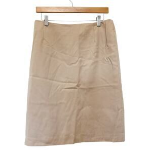 Vintage Pendleton Tan Pencil Skirt Sz 10